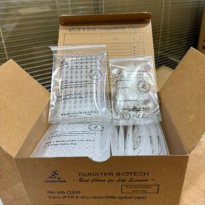 استریپ تیوب 02 میلی‌لیتر، 8 تایی، بی‌رنگ، با درب شفاف، 120 عددی