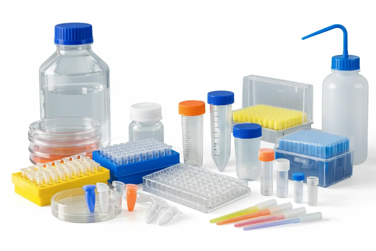 ظروف پلاستیکی مصرفی آزمایشگاهی